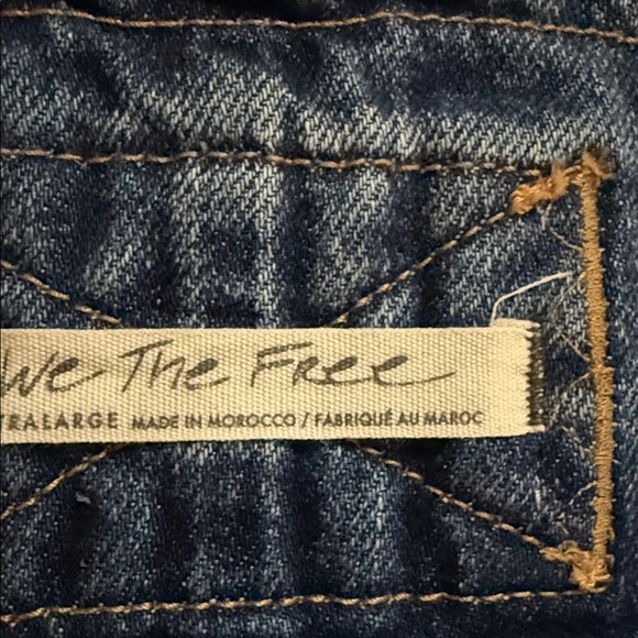 We The Free Blue Denim Overall Dress - Picture 4 of 7